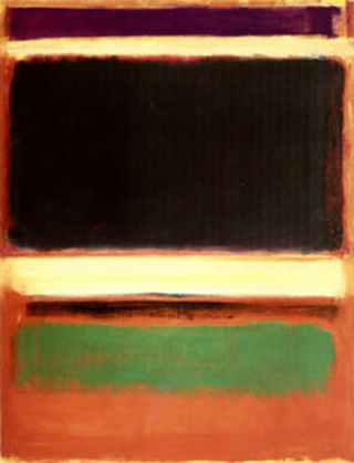 Painting by Mark Rothko - 1949 - No. 3/No. 13.