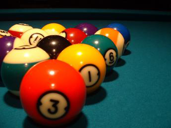 Billiard balls.