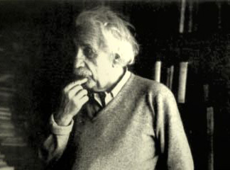 Albert Einstein.