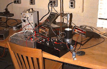 The Franck-Hertz Experiment lab.