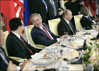 World leaders at the G8 Summit.