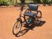 Front angle view photo of trike.
