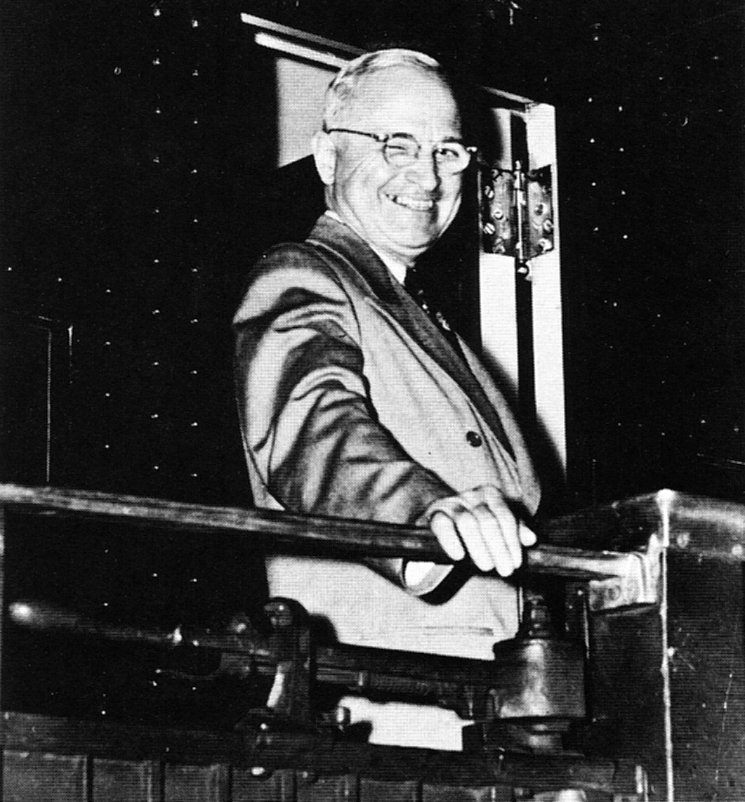 Harry Truman campaign speech.