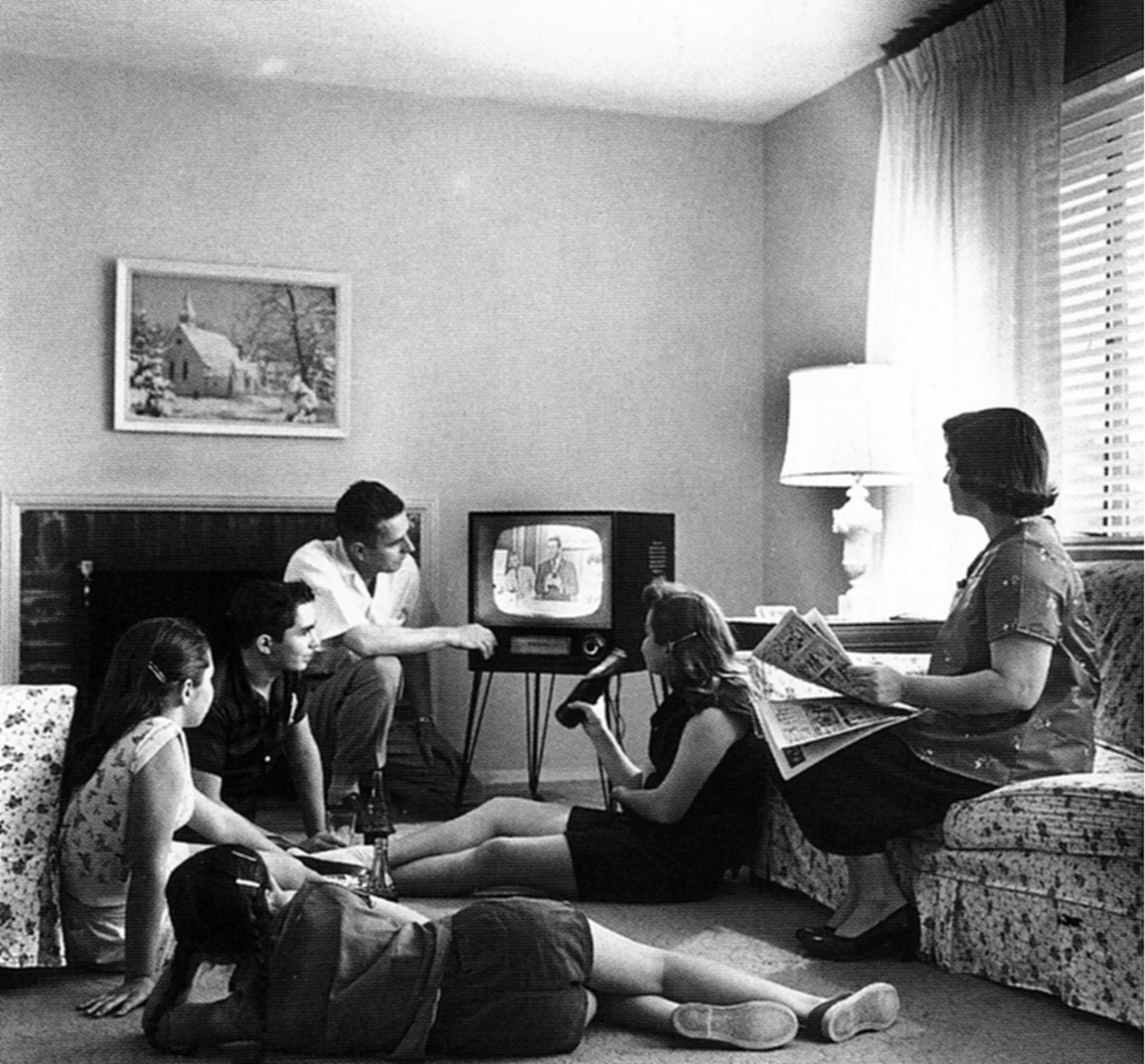 TV in the 50s.