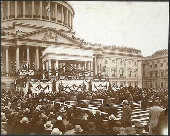 Inauguration of President Franklin Roosevelt.