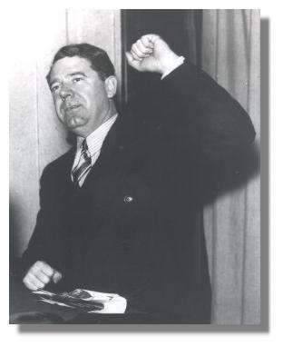 Photograph of Huey Long.