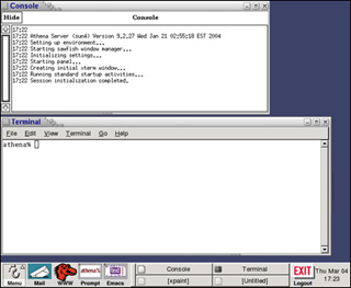 Computer screenshot with two open windows. Computer screenshot with two open windows.